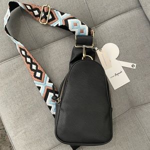 Anthropologie cross body sling bag.  New with tags